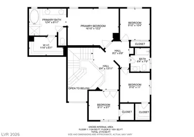 9174 Quiet Sky Street, Las Vegas, NV 89123 Floor Plan