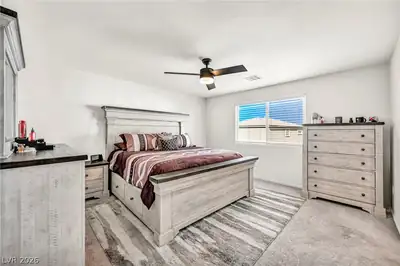 5612 Hill Cliff Court, North Las Vegas, NV 89031 Primary Bedroom