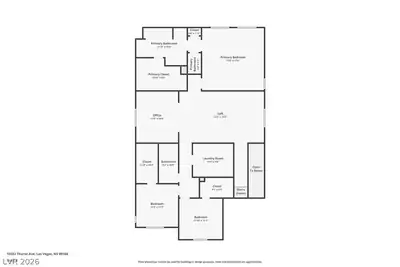 10332 Thurso Avenue, Las Vegas, NV 89166 Floor Plan