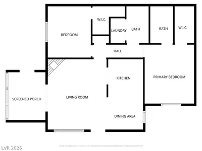 601 Cabrillo Circle 859 Floor Plan