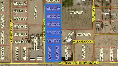 1640 West Charleston Park Avenue Plat Map
