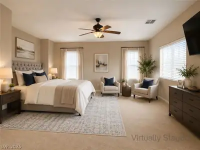 5628 West Tideview Street Bedroom