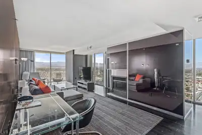 4381 West Flamingo Road 3801 Living Room