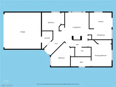 7113 Utopia Way, Las Vegas, NV 89130 Floor Plan
