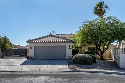 3200 Beamery Court, North Las Vegas, NV 89032 Front of Structure