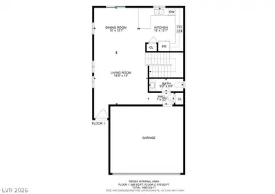 1113 Fragrant Cactus Court Floor Plan