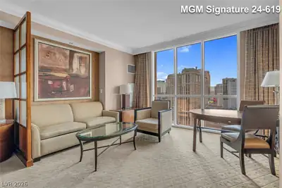 145 East Harmon Avenue 2419&2421 Living Room