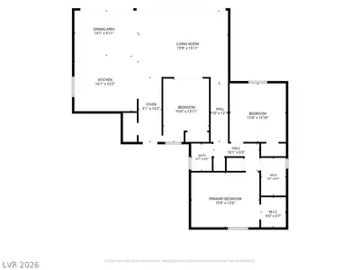4620 Nolan Lane, Las Vegas, NV 89107 Floor Plan