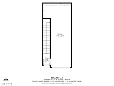 3975 North Hualapai Way 284 Floor Plan