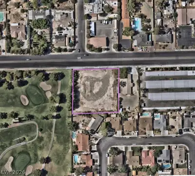 3995 West Vegas Drive Aerial View