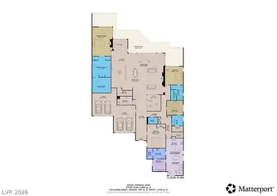 563 Grand Rim Drive, Henderson, NV 89012 Floor Plan