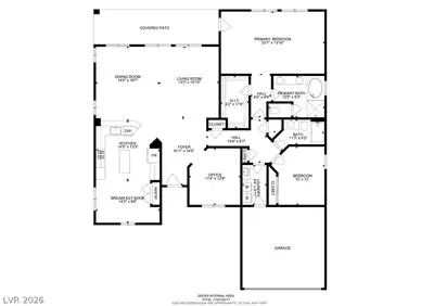 2120 Clearwater Lake Drive Floor Plan