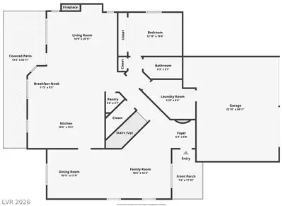 260 Jessica Grove Street Floor Plan