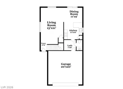 2052 Houdini Street, Henderson, NV 89002 Floor Plan