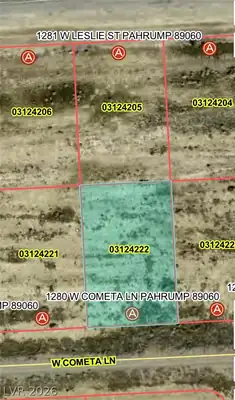 1280 West Cometa Lane Plat Map