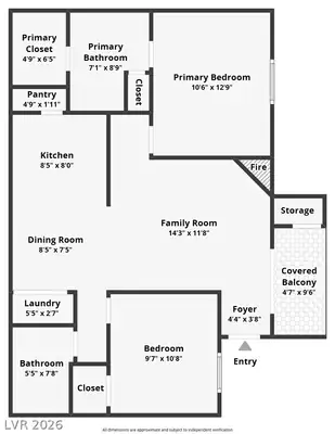 2120 Ramrod Avenue 928 Floor Plan