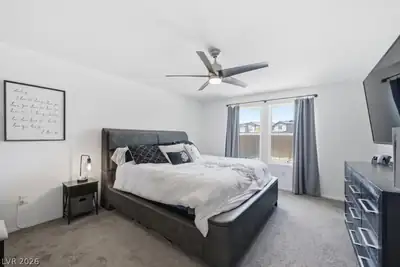 297 Bridal Veil Falls Street, Indian Springs, NV 89018 Primary Bedroom