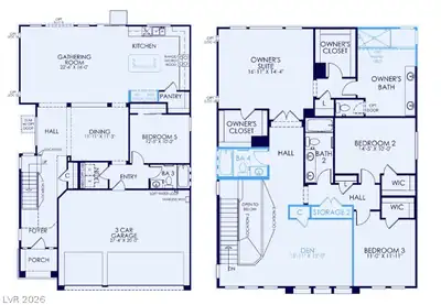 4442 Quiet Mountain Court Floor Plan