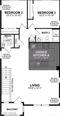 5618 Beguiling Falls Street, Las Vegas, NV 89148 Floor Plan