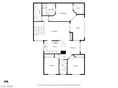 8733 Red Brook Drive 203 Floor Plan