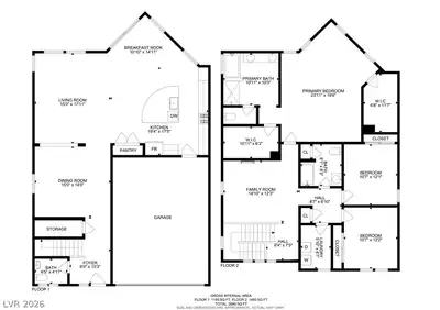 5627 Spanish Valor Road Floor Plan