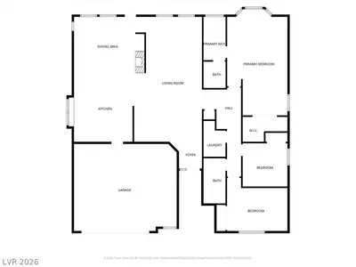 511 Castle Stone Court, Las Vegas, NV 89123 Floor Plan