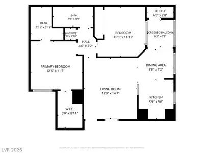 1420 RED CREST Lane Lane 101 Floor Plan