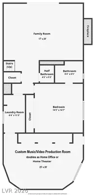 5285 North Chieftain Street Floor Plan