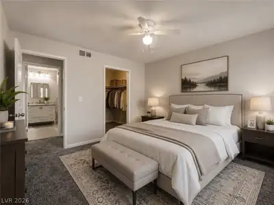 8600 West Charleston Boulevard 1082 Primary Bedroom