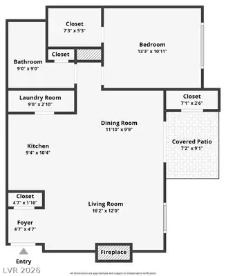 8600 West Charleston Boulevard 1082 Floor Plan