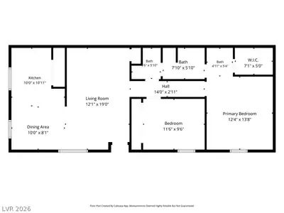 4607 Monterey Circle 1 Floor Plan