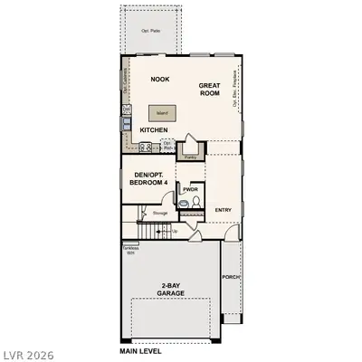 8568 West Agate Avenue Floor Plan