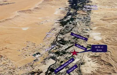 Moapa Valley Boulevard Aerial View
