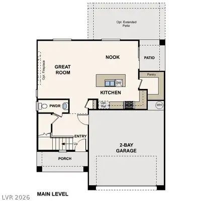 405 Lynnview Avenue, North Las Vegas, NV 89031 Floor Plan