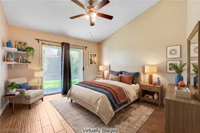 9301 Mountain Range Avenue Primary Bedroom