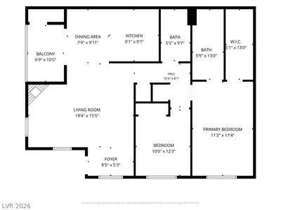 700 Carnegie Street 2924, Henderson, NV 89052 Floor Plan