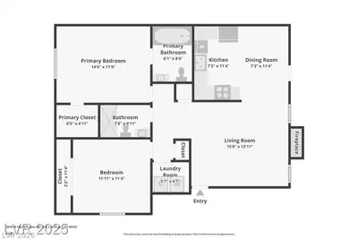 5576 West Rochelle Avenue 43C Floor Plan