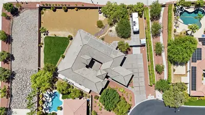 6883 May Basket Avenue Aerial View