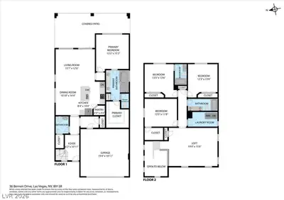 36 Berneri Drive Floor Plan