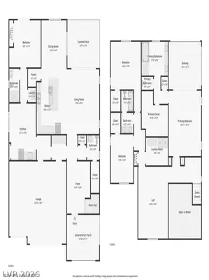 762 Spirit Lake Street, Las Vegas, NV 89138 Floor Plan