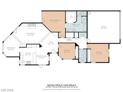 7565 Spanish Bay Drive Floor Plan