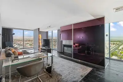 4381 West Flamingo Road 2301 Living Room