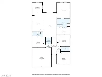 435 Triple Falls Street Floor Plan
