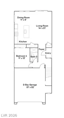 4059 Kalina Ridge Avenue Floor Plan