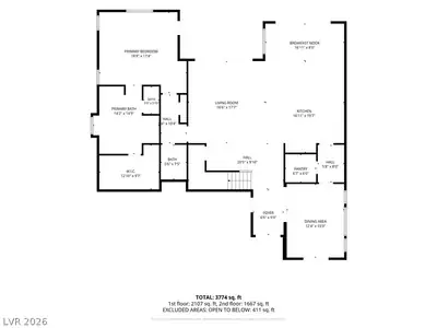 526 Faucon Court Floor Plan