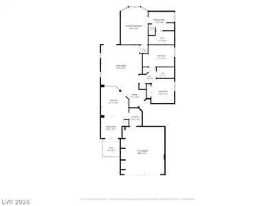 3931 Shetland Pony Street, Las Vegas, NV 89122 Floor Plan