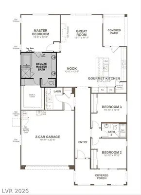 10184 Ocher Valley Avenue Floor Plan