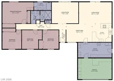 1225 West Cottonwood Avenue Floor Plan