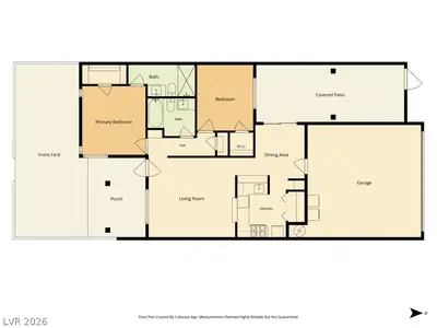 2099 Pebble Creek Lane, Laughlin, NV 89029 Floor Plan
