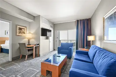 211 East Flamingo Road 1407 Living Room